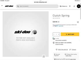 417223745 Ski-doo Clutch Spring - Sku