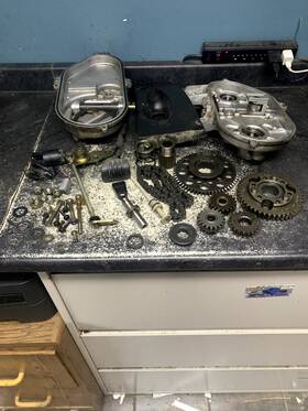 504144600 Ski Doo 1998 98 Compete Reverse Kit Skandic 380 21t/44t