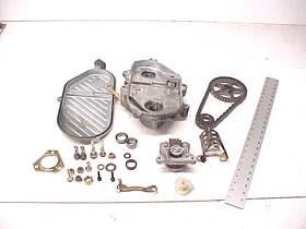 504152064 Ski Doo Mxz 380 Fan Chaincase Gear Chain Housing 2003