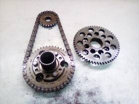 581095900 Ski-doo 1999 Formula 500 Deluxe Reverse Chaincase Main Gear 23/44 Chain Sprocket
