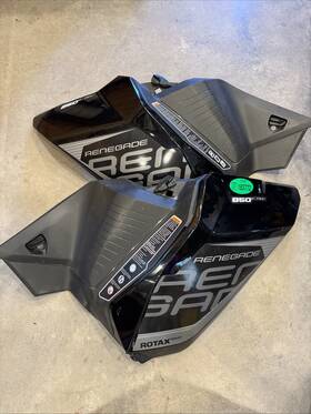 7185865 Ski-doo 17-23 Gen 4 Renegade 850 600r Oem Rh And Lh Pair Of Side Panels Mh 779