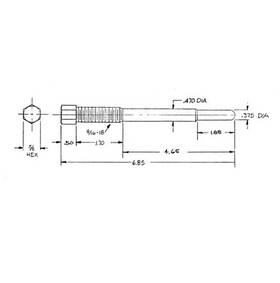 725-068 Sno Stuff 794777473951 Clutch Puller For Snowmobile Kawasaki/mercury/rupp/sno-jet All Models