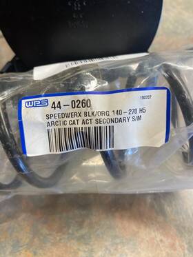 Cch5-l-140-270 Speedwerx - Arctic Cat Boss Team Driven Clutch Spring Blk/org
