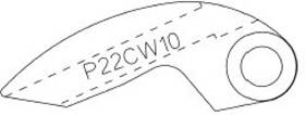 P22cw10-74 Speedwerx 10 Series Ripper Weights