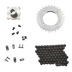 Spi 03512-03509-03513-28yam Quick Change Drive Hub Chain And 28t Sprocket Kit For Yamaha Srx120 2013-2018