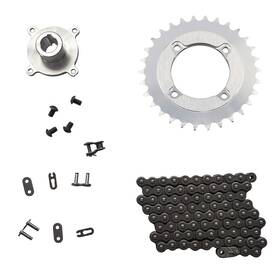 Spi 03512-03509-03513-30yam Quick Change Drive Hub Chain And 30t Sprocket Kit For Yamaha Srx120 2013-2018