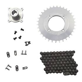 03512-03509-03513-34 Spi Quick Change Drive Hub Chain And 34t Sprocket Kit For Arctic Cat 120 Sleds