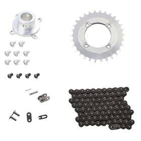 03512-03510-03513-30 Spi Quick Change Drive Hub Chain And 30t Sprocket Kit For Ski-doo Z120 1998-2008
