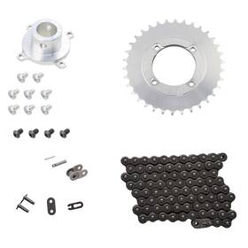 03512-03510-03513-34 Spi Quick Change Drive Hub Chain And 34t Sprocket Kit For Ski-doo Z120 1998-2008
