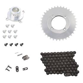 Spi 03512-03510-03513-36 Quick Change Drive Hub Chain And 36t Sprocket Kit For Ski-doo Z120 1998-2008