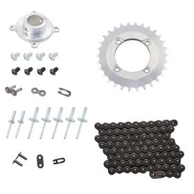 03512-03511-03513-30 Spi Quick Change Drive Hub Chain And 30t Sprocket Kit For Polaris 120 2000-2013 03512-03511-03513-30 Spi Quick Change Drive Hub Chain And 30t Sprocket Kit For Polaris 120 2000-2013
