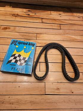 Pt-722 Sprint King Nos Pt722 Snowmobile Drive Belt