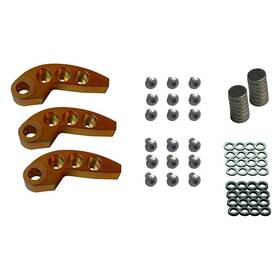 125-138 Straightline Adjustable Clutch Weight - Bushed Polaris