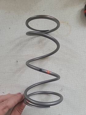 1141-0016 Team Titanium Clutch Spring Lh Wound 155-222 Black/red
