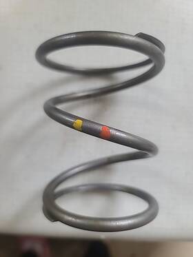 1141-0020 Team 11410020 Titanium Spring Lg Wound 140-300 Yellow/orange Clutch Skidoo