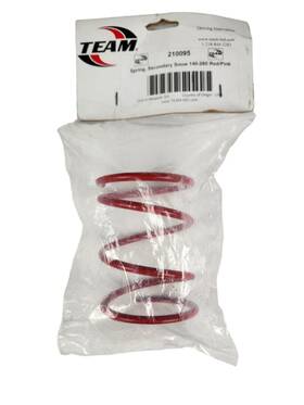 210095 Team Steel Secondary Clutch Spring 140-260 Red/pink