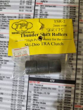 Tsr-2 Thunder Products Skidoo Tra Clutch 2mm Oversized Rollers