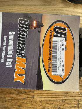 02-964 Ultimax Snowmobile Belt
