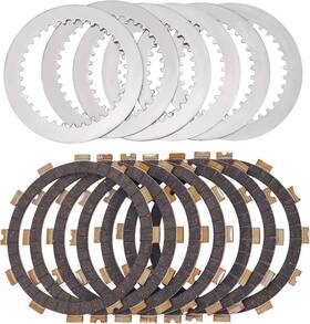 Xl-cp0003-1j Xulong 7/sp029 6-us01 Clutch Friction Steel Plates Compatible With Kawasaki Ksf250 Ksf 250 Mojave
