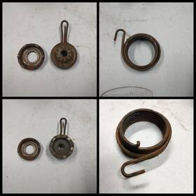 86x-15630-00 Yamaha 88 89 90 Sno-scoot Sv80 Kickstarter Pinion Tension Spring