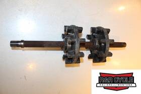 8a5-47531-00 Yamaha Fits Ex Srx Ss Pz Xlv Vt C501 Drive Cog Kog Axle Shaft W Sprockets Driver