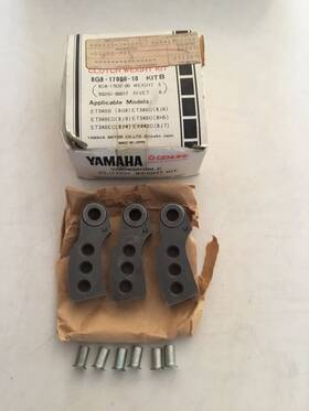 8g8-17000-10 Yamaha Oem Snowmobile Clutch Weight Set