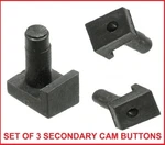 3 Secondary Driven Clutch Button Shoe Kit Ski Doo Elan Sonic Nordic Elite 67-84. Fixed Price $21.94.