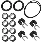 Primary Clutch Roller Weights O-ring Kit For Yamaha Grizzly YFM600F 1998-01. Fixed Price $38.99.
