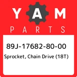 89J-17682-80-00 Yamaha Sprocket, Chain Drive (18T) 89J176828000, New Genuine Oem. Fixed Price $70.67.