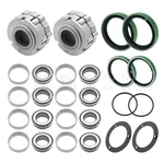 2 Front Wheel Hub Clutch & Bearings Seals Kit For Polaris Scrambler 400 500 4X4. Fixed Price $153.95.