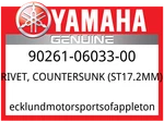 Yamaha Oem Part 90261-06033-00. Fixed Price $9.49.