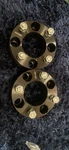 Atv Wheel Spacers 4X110, 2" 50MM Black Adapters, Compatible With Cfmoto, Yamaha. Fixed Price $50.00.