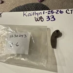 New Oem Polaris 5630243 Clutch Weight #06 Qty 1 Nos, Sold Individually. Fixed Price $22.50.