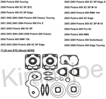 Polaris 600 Edge Pro Classic Sp Rmk Switchback Gasket Set With Crank Seals. Fixed Price $108.34.