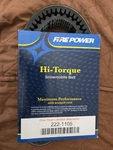 Fire Power Hi-torque Snowmobile Belt 222-1105. Fixed Price $40.00.