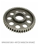 Arctic Cat Snowmobile Sprocket Rexnord 49T 13 Wide 34 Spline 2602-363 New Nos Oe. Fixed Price $104.95.