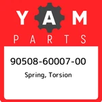 90508-60007-00 Yamaha Spring, Torsion 905086000700, New Genuine Oem Part. Fixed Price $37.21.