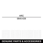 Arctic Cat 0645-638 External Retaining Ring Zr Rr Limited Es 8000 137IN 129IN. Fixed Price $11.95.
