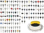 142 Pk Key Set Fit Most Heavy Construction / Equipment Cat Case Jcb Komatsu. Fixed Price $80.00.