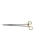 Jarit 121-215 Microvascular Needle Holder, Carb-bite, Straight, 10-3/8". Fixed Price $75.00.