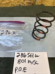 Polaris Snowmobile Secondary Clutch Helix Black With Orange Stripe 286. Fixed Price $25.73.