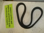 81 78 79 80 Kawasaki Intruder 440 Rubber Clutch Drive Belt Dayco 59011-3502B. Fixed Price $39.00.