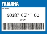 Yamaha Genuine Collar 90387-0514T-00. Fixed Price $16.46.