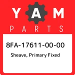 8FA-17611-00-00 Yamaha Sheave, Primary Fixed 8FA176110000, New Genuine Oem Part. Fixed Price $145.76.