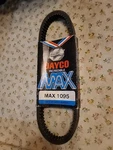 Dayco Max 1095 Snowmobile Drive Belt New Old Stock. Fixed Price $29.95.