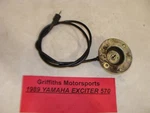 1989 Yamaha Exciter EX570 86M Oem Speedometer Drive Hub Angle Gear Pin Key Cable. Fixed Price $32.00.