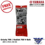 Oem Yamaha 2007-26 Grizzly 700 & 2016-26 Kodiak Drive Belt 3B4-17641-00-00. Fixed Price $129.99.