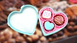 Transgender Pride Heart-shaped Chocolate Box Fidget Clicker. Fixed Price $24.99.