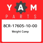 8CR-17605-10-00 Yamaha Weight Comp 8CR176051000, New Genuine Oem Part. Fixed Price $70.90.