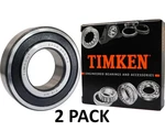 (2PACK) Timken 6206 2RS C3 Deep Groove Ball Bearing Rubber Sealed 30X62X16MM. Fixed Price $19.11.